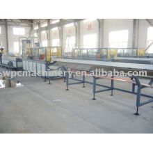 wood-plastic hollow railing profile machine